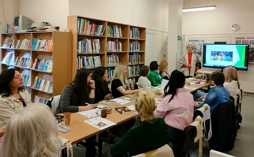Teatr ilustracji w Bibliotece Pedagogicznej w Sochaczewie